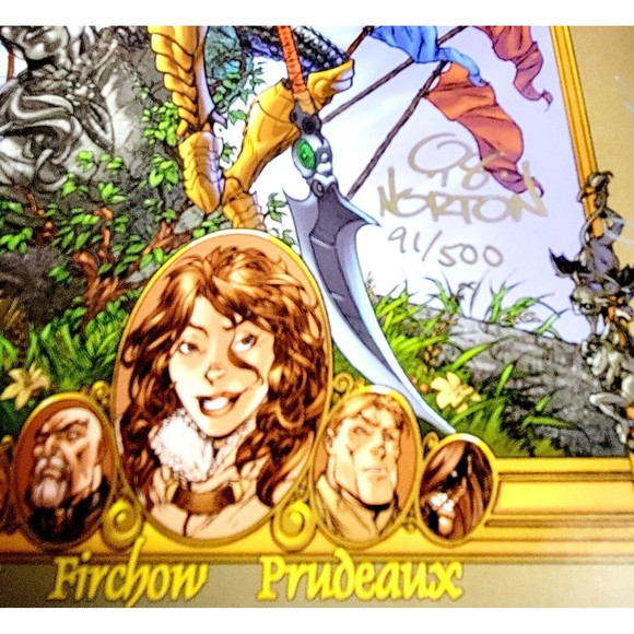 More Than Mortal Truths & Legends #1 SIGNED LIMITED /500 Storybook Variant COA - Picture 7 of 9